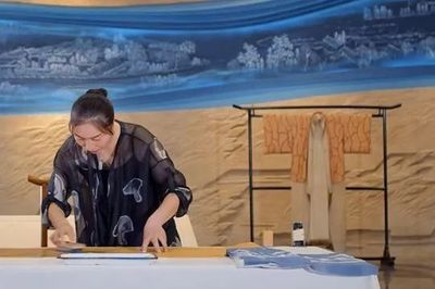 周莉 讓海安扎染融入時尚生活，傳承創新染整技藝